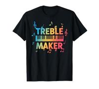 Treble Maker Organ Jugadores Clave Jugador Músico Guitarrista Camiseta