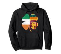 Trébol irlandés de Sri Lanka Sri Lanka Irlanda Día de San Patricio Sudadera con Capucha