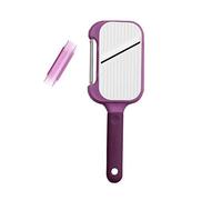 Trebonn - Peel + Slice, herramienta 2 en 1, práctica peeler para pelar y manolina para cortar con hoja de acero inoxidable.