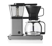 Trebs Filter Coffee Machine 24110 - Coffee Machine with Direct Brewing System - 10 Cups at 1 L Capacity - Automatic Shut-Off - Drip Stop - Aluminium Design - Aluminium/Black