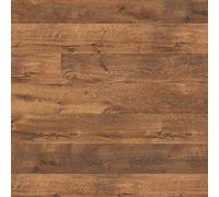 TRECOR Suelo laminado clásico, 7 mm de espesor, sistema de clic, NK AC3/31, formato: 1285 x 190 mm, adecuado para calefacción por suelo radiante, compra 1 m² (suelo laminado, 1 m², roble oscuro (Trend