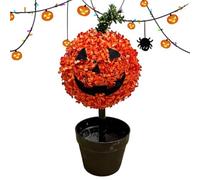 Tree 27.5in Faux Plant with Stake Spooky Yard Decor - Artificial Pumpkin