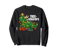 Tree-Ceratops Árbol de Navidad Ceratops Xmas Dino Sudadera
