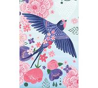 Tree-Free Greetings Paquete de 12 tarjetas de notas para todas las ocasiones, ecológicas, fabricadas en Estados Unidos, 100% papel reciclado, notas ecológicas, 4 x 6 pulgadas, pájaro caprichoso