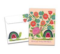 Tree-Free Greetings Tarjeta de felicitación Get Well respetuosa con el medio ambiente, hecha en Estados Unidos, papel 100% reciclado, 5 x 7 pulgadas, tu propio ritmo (GO65239)