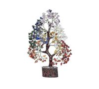 Tree Gift Crystal Tree Stone and Crystal Money Tree Healing Crystal Height 28cm, Width 18cm JNS