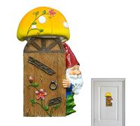 Tree Hugger GNOME, Outdoor GNOME Decor, Tree Fairy Decor, Fairy Garden Accessories, Fairy Garden Gnomes Tree GNOME Ornament Tree Hugger GNOME Waterproof Tree GNOME for Outdoor Patio Lawn