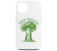 Tree Hugger Kid Hugging a Tree Earth Day Carcasa para iPhone 13