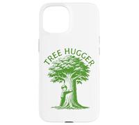 Tree Hugger Kid Hugging a Tree Earth Day Carcasa para iPhone 15