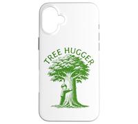 Tree Hugger Kid Hugging a Tree Earth Day Carcasa para iPhone 16 Plus