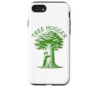Tree Hugger Kid Hugging a Tree Earth Day Carcasa para iPhone SE (2020) / 7/8