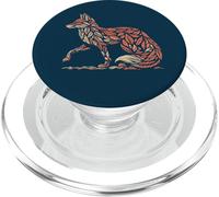 Tree Leaves Roots & Branches Nature Fox Vintage Outdoor Art PopSockets PopGrip para MagSafe