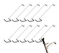 Tree Limb Spreader, Fruit Tree Branch Puller, 0.16in Bending Tool with Protective Sleeve, Supports Branches Training, Rust Resistant Metal Rods for Yard, Farming, Plant Care