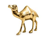 Tree Maison - Estatua de camello de latón || Vastu Brass Camel Idol || 7 pulgadas aprox. || Camello liso || Vastu Brass Showpeice para el hogar y la oficina || Vastu Remedy || (colocación zonal-W, WN)