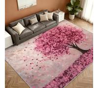 Tree of Life Alfombra 180x240cm, Abstract Tree Alfombras for Living Room | Large Washable Low Pile Anti-Slip Moqueta for Bedroom Bedside Dining Room Decor Mat