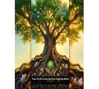 Tree of Life Cross-Section Coloring Book: 107 Majestic Trees Revealing Hidden Worlds Above & Below Ground
