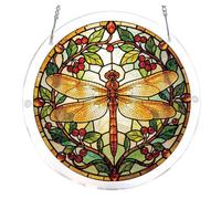 Tree of Life Sun Catcher Window Hanging, DIY Acrylic Puzzle Light Projection Decor for Garden Office Home, Colorful Prism Suncatcher for Christmas Birthday Gift, Unique Stained Glass Effect