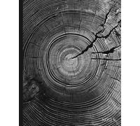 Tree Rings Series: Professional Narrow-Ruled Notebook for Office, Business, and Everyday Note-Taking: Count the Rings Cover | Elegant 120-Page ... Minimalist Tree Ring Cover Inspired by Nature