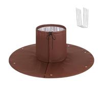 Tree Root Protection Bag - 40 x 40 Insulated Plant Cover, Heavy Duty PE Material, Easy Install | Winter Frost Blanket