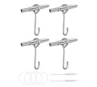 Tree Sap Tapping Kit - Stainless Steel 8.1cm Tip 100cm Tube | Maple Taps, Portable Trunk Faucet Set With Drill Bits | Tree Sap Collection Spiles With Cleaning Brushes For Outdoor Syrup