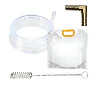 Tree Tapping Secure Kit - portátiles en forma de L de alimenticio de 5 litros | Suministros portátiles de de arce para cosechar al aire libre, bosque, montaña, senderismo, camping