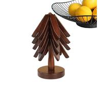 Tree Trivet, Foldable Christmas Home Decor Stand, Heat-Resistant Pot Mat with Non-Slip Base, Kitchen Counter Protector with Compact Storage Design, Holder for Teapot Utensil Plate Dining Table