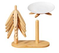Tree Trivet Set - Wooden Trivets | Tree Coasters Stackable, Wood Shape Trivet Set, Wooden Coaster Trees For Kitchen Dining Table Apartment Dormitory Christmas Cookware Stove Pan Cup Teapot Hot Dish