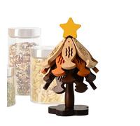 Tree Trivet - Wood Fish Shape Heat Insulation Mat for Kitchen | Home Decor Coasters for Cups Bowls Plates Teapots Frying Pans Pots Living Rooms Hotel Restaurant Dining Table Counter