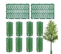 Tree Trunk Protector, 10 Piece Breathable Wrap Guard Set, 11.81x7.87 Inches Weather Resistant Plant Shield for Landscape Maintenance, Outdoor Gardening and Young Tree Bark Protection