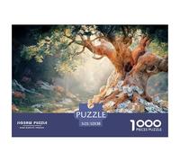 Tree with Dollar Bills As Leaves 1000 Pcs Premium-Karton Puzzle Cash Tree Stressabbau Familienspiel Puzzles Als Geburtstagsgeschenke 52x38cm/1000pcs