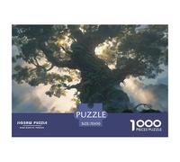 Tree with The Trunk of An Oak 1000 Pcs Cartón Fuerte Rompecabezas Giant Tree Liberador De Estrés Juego Creativo Puzzle para Niños Pequeños 70x50cm/1000pcs