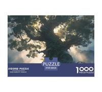 Tree with The Trunk of An Oak 1000 Piezas Cartón Fuerte Rompecabezas Giant Tree Liberador De Estrés Juego Familiar Puzzle para Adultos Y Niños 38x26cm/1000pcs