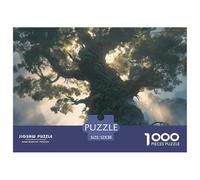 Tree with The Trunk of An Oak 1000 Piezas Papel Ecológico Rompecabezas Giant Tree Imágenes Vibrantes Juego Familiar Puzzle Juego De Desafío Difícil 52x38cm/1000pcs