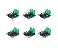 Treedix 6 unids TRRS 3.5mm Jack Breakout Board PCB Mount 4pin Audio Socket Auriculares Video Audio MP3 Jack Módulo Conector de Extensión Módulo para Arduino