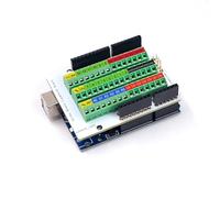 Treedix Tornillo abrazadera sombrero bloque Breakout Módulo Set para Arduino UNO R3, conector de zócalo de cuerno, placa de expansión para Arduino