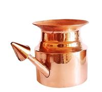 TreegoArt Olla Neti de cobre puro para almacenar y servir agua (250 ml)