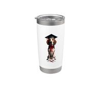 Treeing Walker Coonhound - Gorra de graduación para perro Vaso térmico de acero inoxidable de doble pared