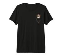 Treeing Walker Coonhound Lindo Cachorro Bolsillo Dibujos Camiseta Premium