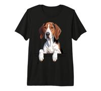 Treeing Walker Coonhound Lindo Peeking TWC Dog Lover Camiseta Premium