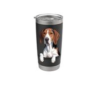 Treeing Walker Coonhound Lindo Peeking TWC Dog Lover Vaso térmico de acero inoxidable de doble pared