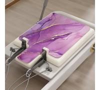 Treer Alfombrilla de Pilates Reformer 1.5mm (Mármol morado,996x610mm)