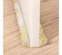 Treer Burlete Puerta Entrada Bajo Puerta 70-90 cm, Burlete para Ventanas Tela Lavable Tira de Sellado para Puertas y Ventanas - Aislamiento Acústico Prueba de Viento (Pintura al óleo 8)