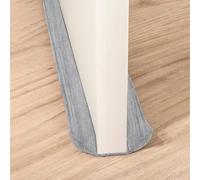 Treer Burlete Puerta Entrada Bajo Puerta 70-90 cm, Burlete para Ventanas Tela Lavable Tira de Sellado para Puertas y Ventanas - Aislamiento Acústico Prueba de Viento (Madera vintage 2)