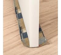 Treer Burlete Puerta Entrada Bajo Puerta 70-90 cm, Burlete para Ventanas Tela Lavable Tira de Sellado para Puertas y Ventanas - Aislamiento Acústico Prueba de Viento (Patchwork vintage)