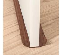 Treer Burlete Puerta Entrada Bajo Puerta 70-90 cm, Burlete para Ventanas Tela Lavable Tira de Sellado para Puertas y Ventanas - Aislamiento Acústico Prueba de Viento (Veteado de madera 5)