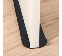 Treer Burlete Puerta Entrada Bajo Puerta 70-90 cm, Burlete para Ventanas Tela Lavable Tira de Sellado para Puertas y Ventanas - Aislamiento Acústico Prueba de Viento (Veteado de madera 7)