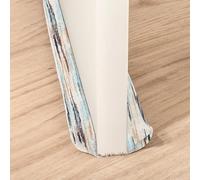 Treer Burlete Puerta Entrada Bajo Puerta 70-90 cm, Burlete para Ventanas Tela Lavable Tira de Sellado para Puertas y Ventanas - Aislamiento Acústico Prueba de Viento (Graffiti azul)