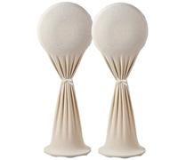 Treer Cubierta de Ventilador Elástico, Funda Protectora para Ventiladores Antipolvo Fundas de Ventilador para Ventilador de Pie, Ventilador Eléctrico (65x150cm,Crema Blanco)