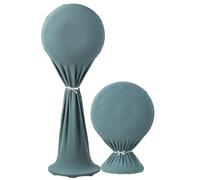 Treer Cubierta de Ventilador Elástico, Funda Protectora para Ventiladores Antipolvo Fundas de Ventilador para Ventilador de Pie, Ventilador Eléctrico (Dos tamaños,Verde Salvia)
