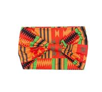 Treer Elásticas Cinta de Pelo Mujer, 2/4/6 Piezas Diadema Mujer Pañuelos Cabeza Suave Turbantes, Retro Bohemio Headband para Correr, Yoga, Fitness y Entrenamiento (Rojo Naranja,6 piezas)